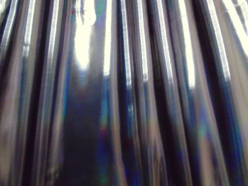 8. Black Holographic Lame